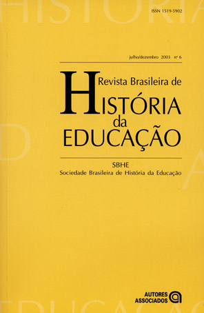 História da Educação no Brasil: Revista Brasileira