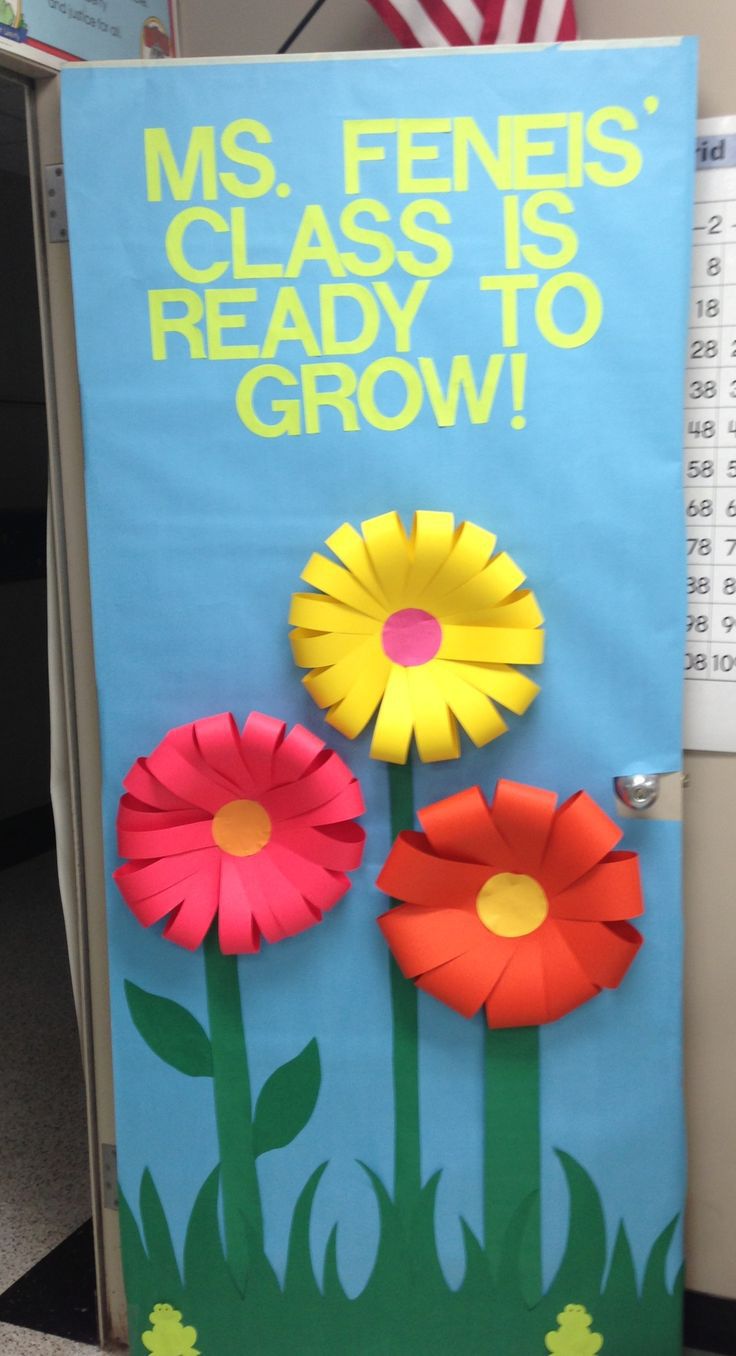 Decoração primavera: Sala de Aula