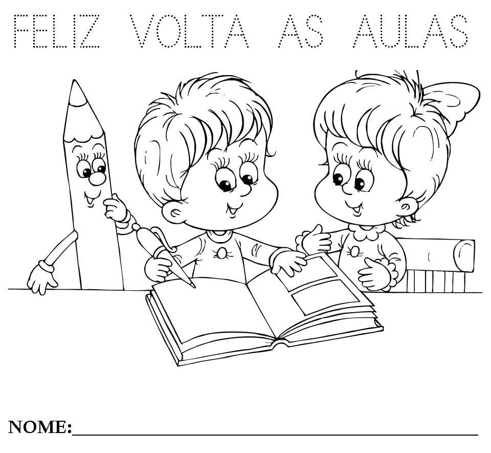 Colorir – Volta às aulas