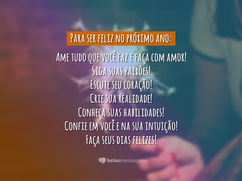 Mensagens Ano Novo