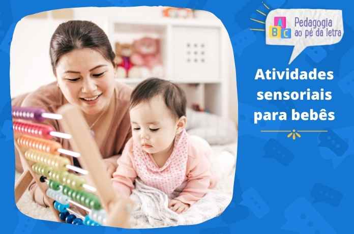 Atividades sensoriais para bebês