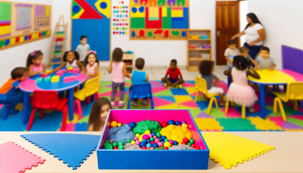 Como montar uma caixa de materiais sensoriais para educação inclusiva