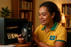 Como escolher o cofre doméstico ideal para professores protegerem suas economias