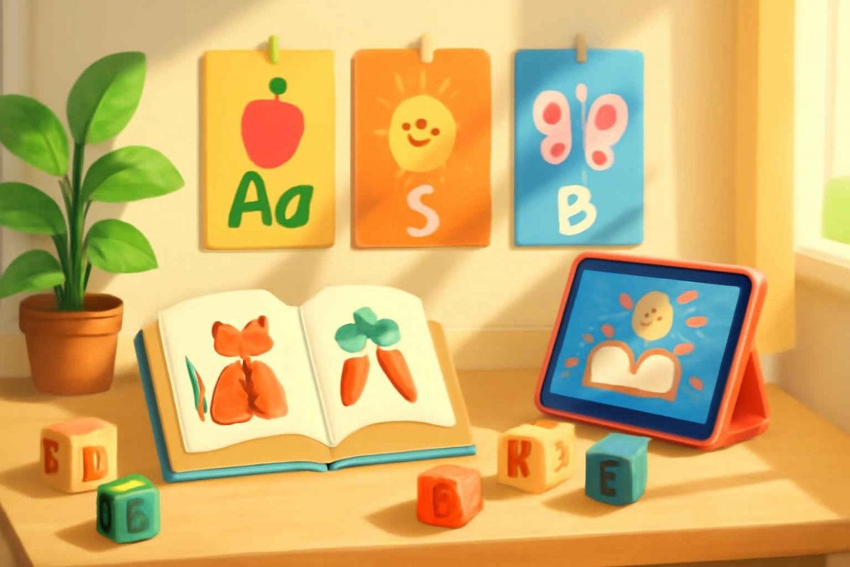 Como escolher materiais de alfabetização bilíngue para crianças: guia completo