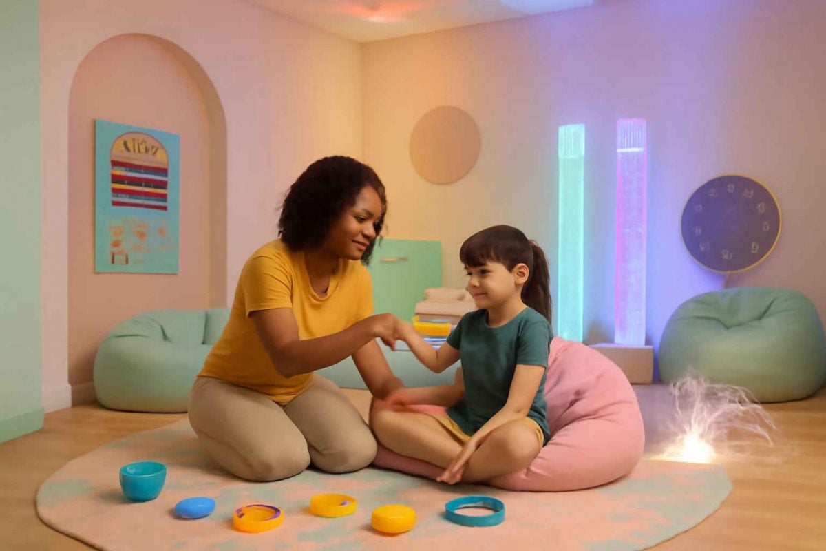 Como montar uma sala de calma sensorial para alunos com TDAH