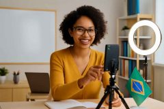 Melhores suportes para celular para aulas online: guia de compra completo