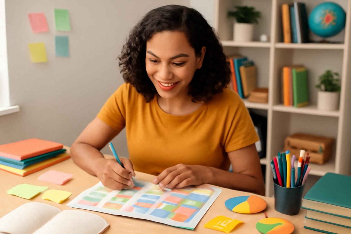 Planners para estudos pedagógicos: como escolher e organizar seu material