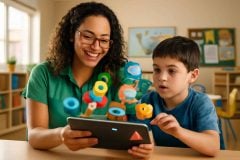 Como usar jogos de realidade aumentada para aprimorar habilidades sociais em crianças com TEA