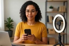 Como usar aplicativos de teleprompter para aulas online: guia completo