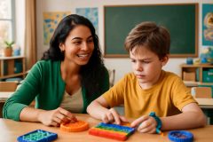 Como escolher fidget toys sensoriais para crianças com TDAH