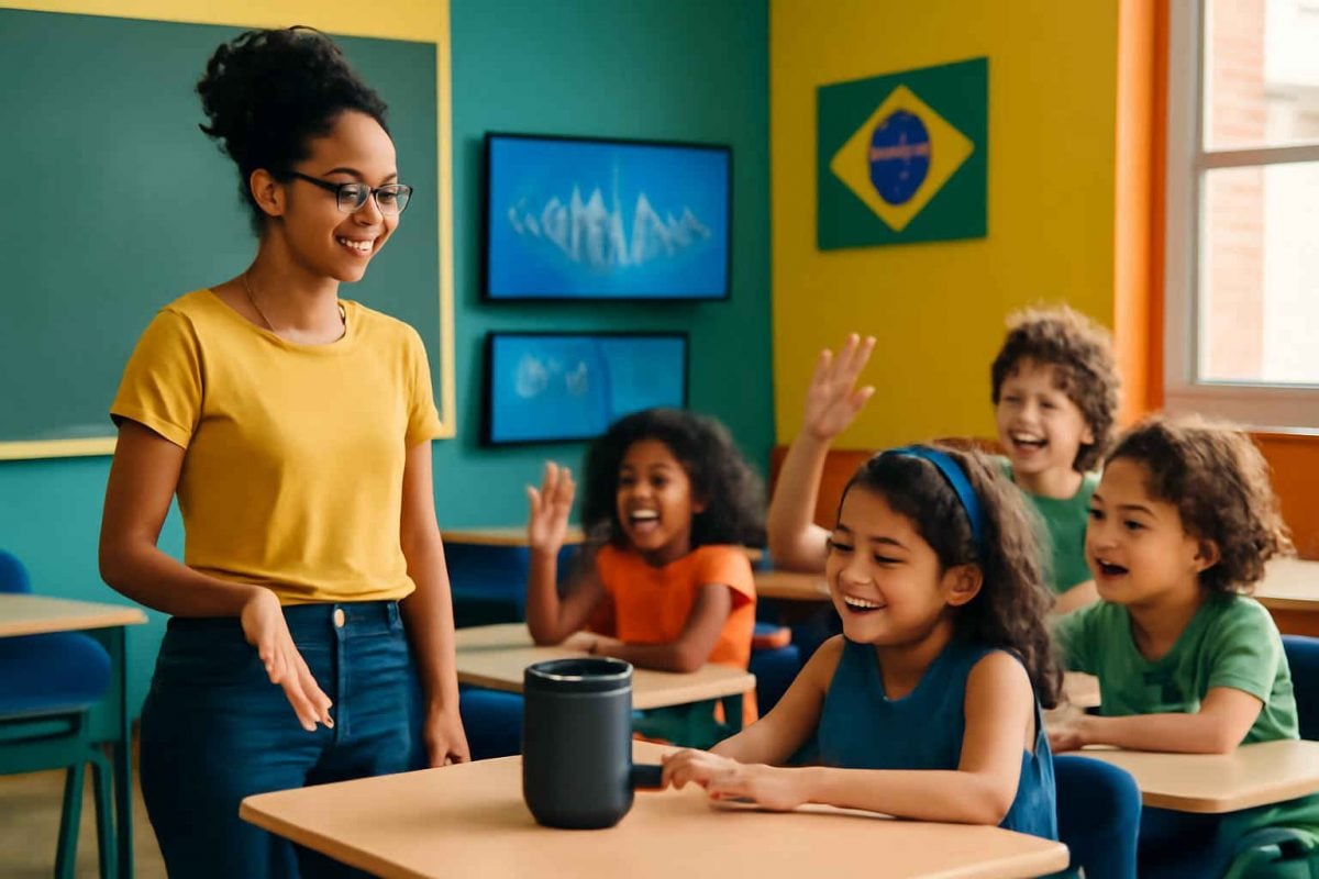 Como usar alto-falantes inteligentes em sala de aula: guia prático