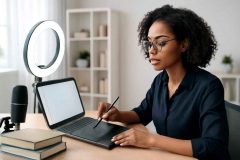 Como usar mesas digitalizadoras em aulas online: guia completo para professores