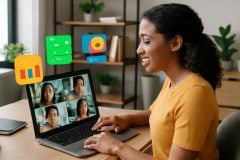 Como usar enquetes e quizzes no Google Meet para engajar alunos em aulas online