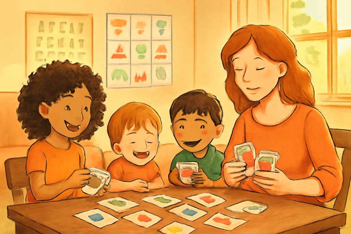 Como usar jogos de cartas bilíngues para ensinar inglês em casa
