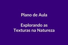 BNCC Plano de Aula – Explorando as Texturas na Natureza – Educação Infantil