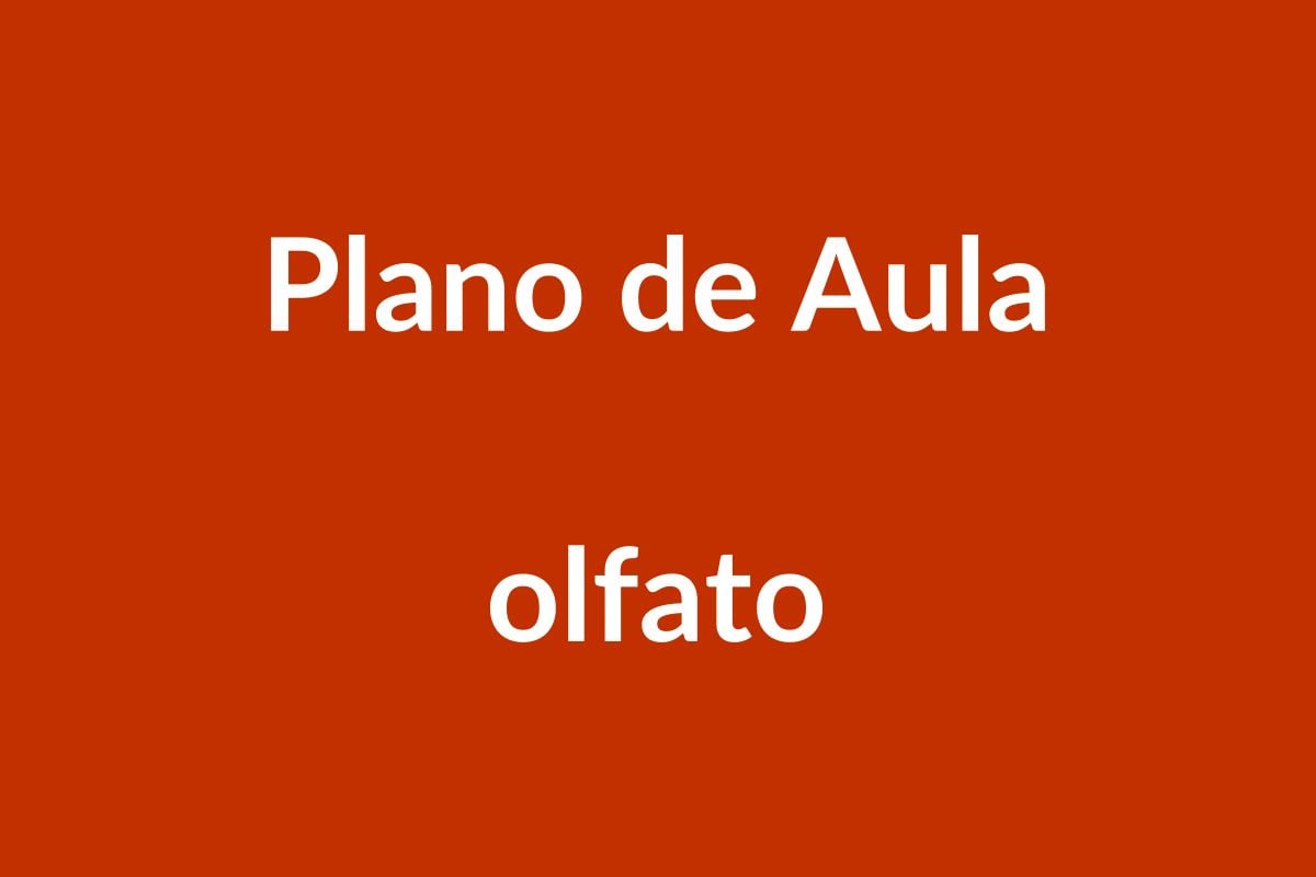 BNCC Plano de Aula – Olfato – Educação Infantil