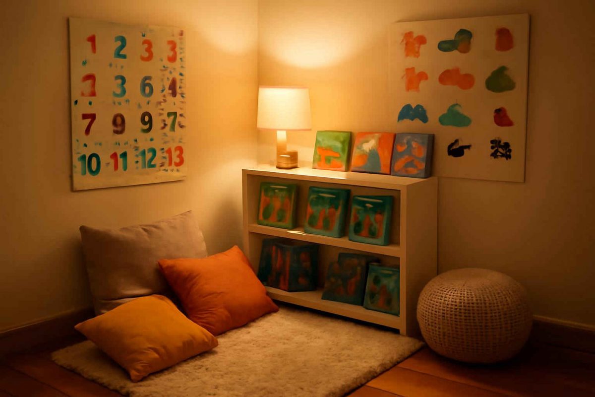 Como montar um cantinho de leitura bilíngue para crianças em casa