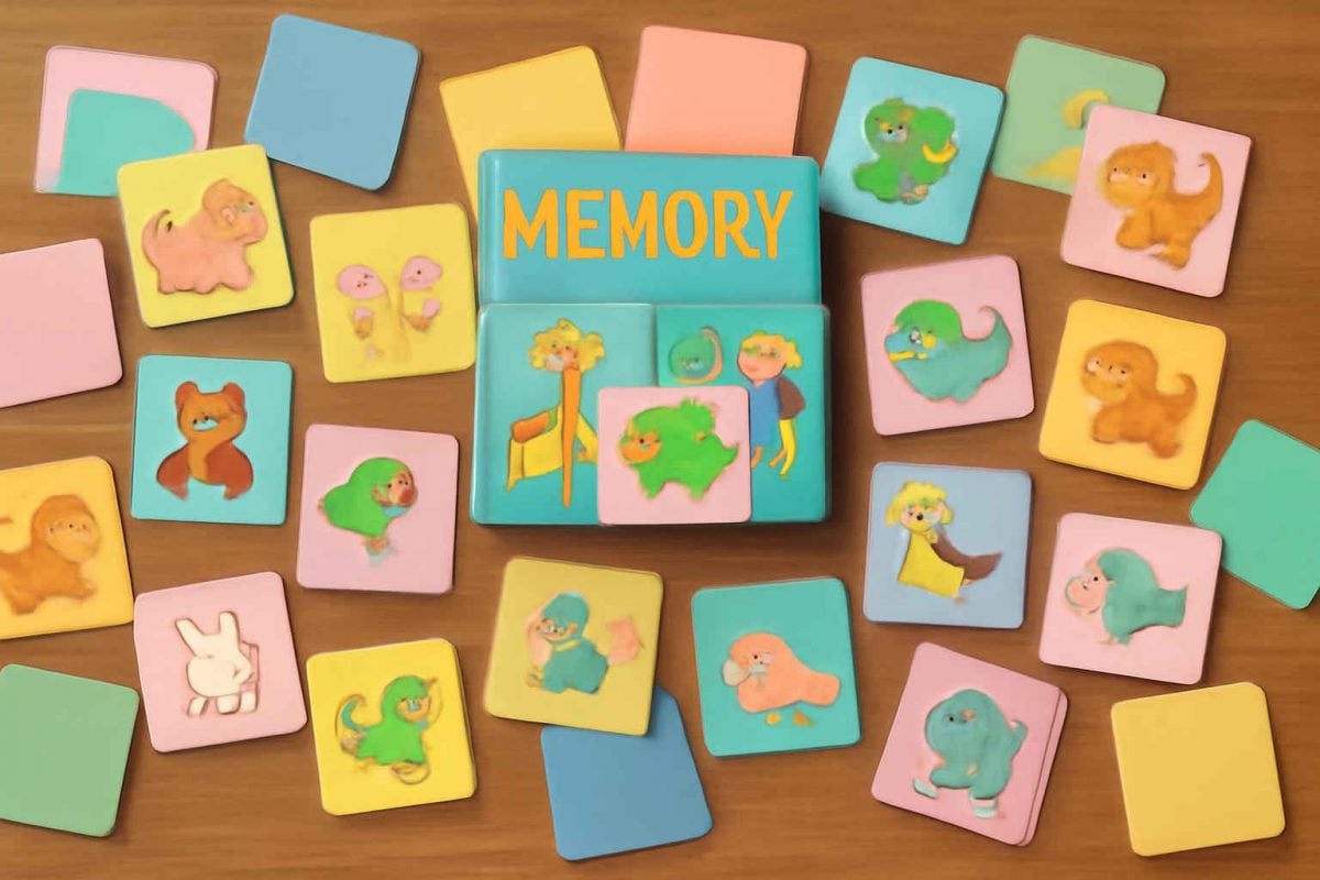 Como usar jogos de memória bilíngues para desenvolver o vocabulário em inglês das crianças