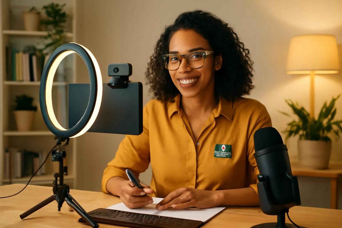 Melhor Ring Light para Aulas Online: Guia de Compra e Uso