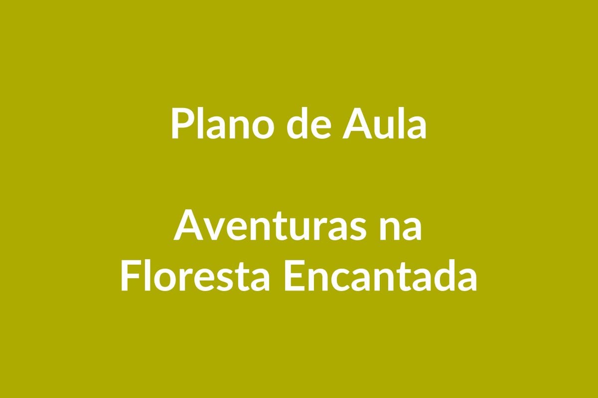 Plano de Aula – Aventuras na Floresta Encantada – Educação Infantil – BNCC