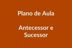Plano de Aula BNCC ā Antecessor e Sucessor ā Educação Infantil