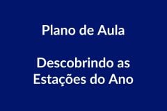 Plano de Aula BNCC – Descobrindo as Estações do Ano – Educação Infantil