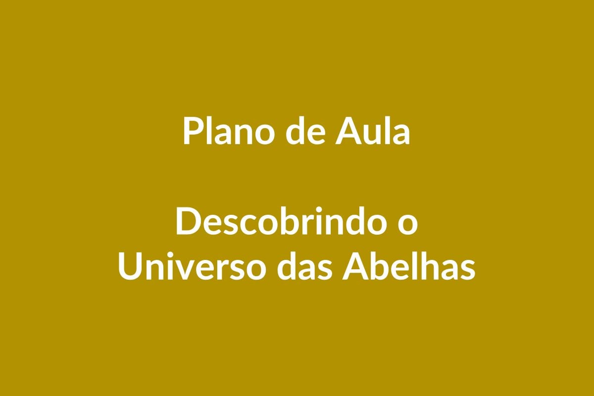Plano de Aula BNCC – Descobrindo o Universo das Abelhas – Educação Infantil