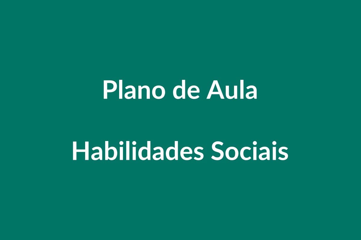 Plano de Aula Sala de Recursos BNCC – Habilidades Sociais