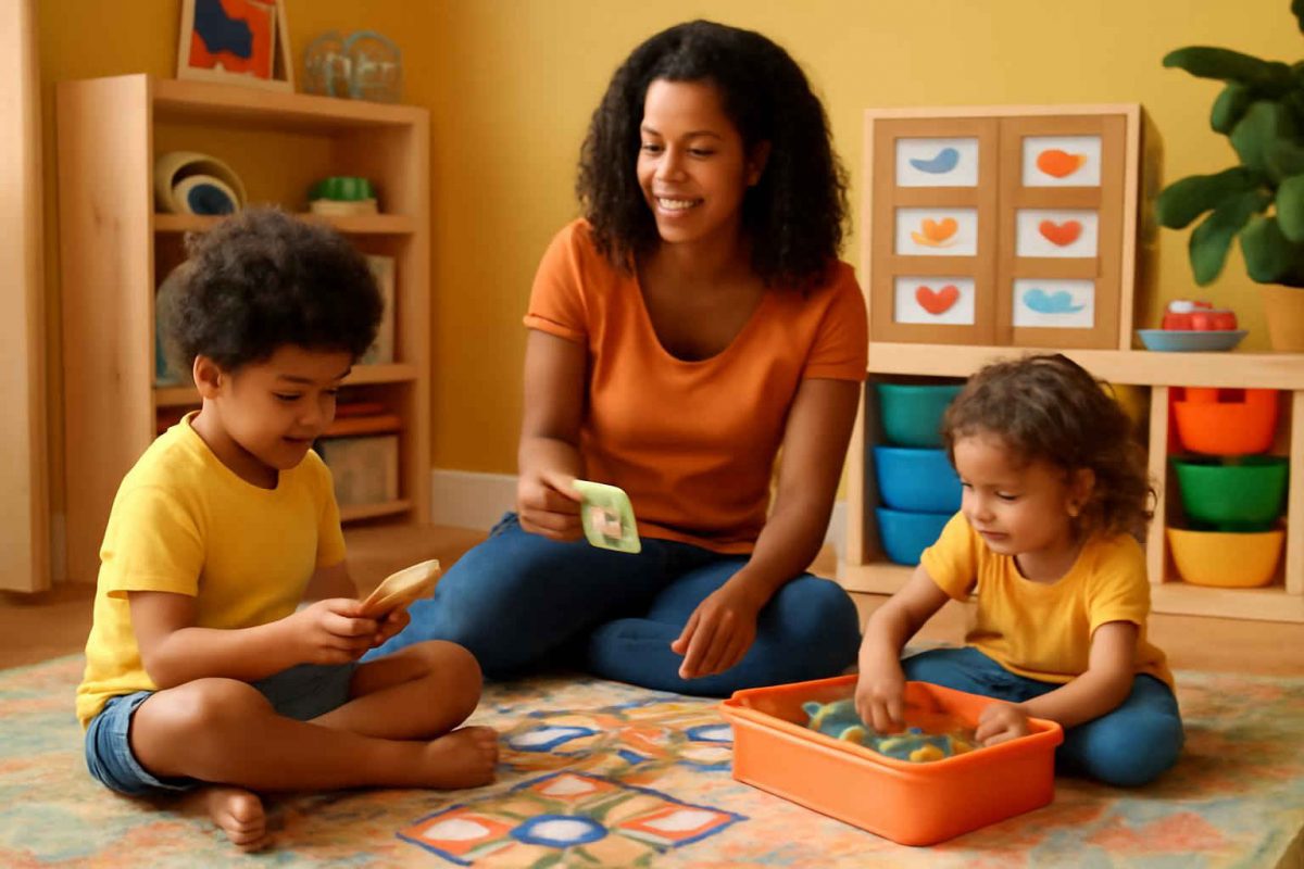 Brinquedos Caseiros Bilíngues para Estimular o Inglês e o Desenvolvimento Cognitivo
