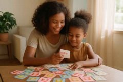 Como criar flashcards bilíngues para crianças passo a passo