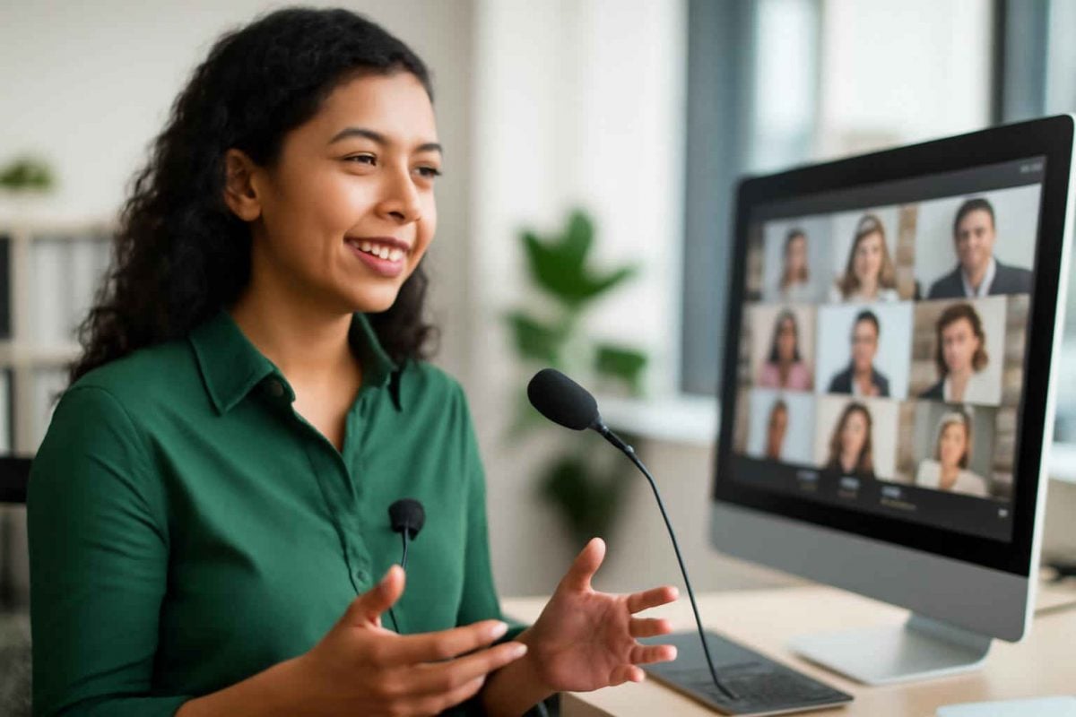 Como escolher e usar microfone de lapela para aulas online interativas