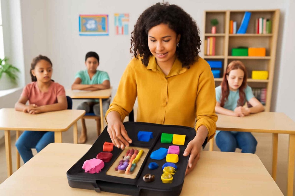 Como montar uma maleta sensorial portátil para psicopedagogia