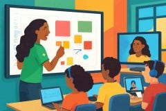 Como usar Google Jamboard em aulas híbridas interativas