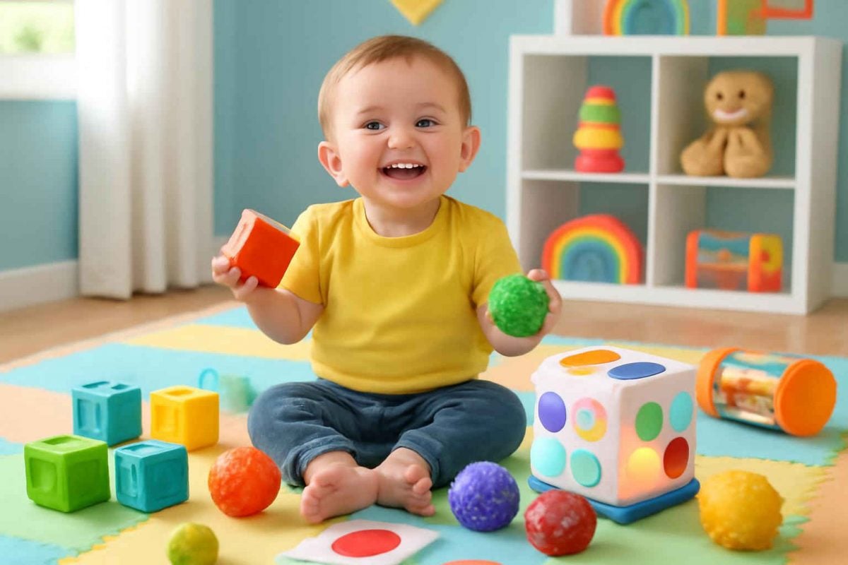 Melhores Brinquedos Sensoriais Bilíngues para Estimular os Sentidos