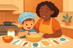 Receitas bilíngues para crianças: aprendendo inglês na cozinha