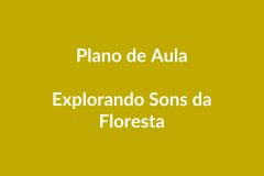 Plano de Aula – Sons da Floresta – Educação Infantil – BNCC