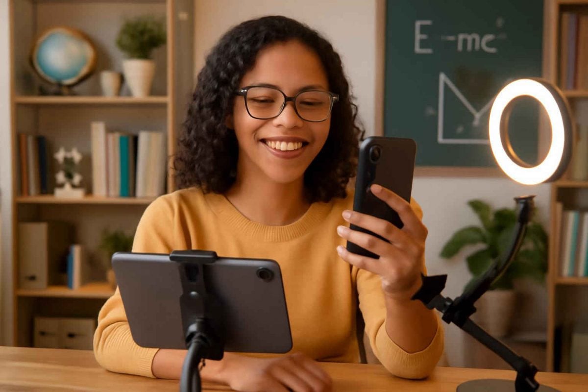 Como escolher suporte para smartphone e tablet para aulas online