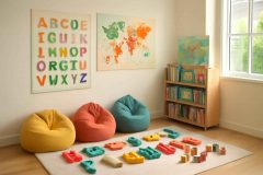 Como montar um cantinho de imersão em inglês para crianças em casa