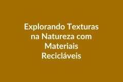 Plano de Aula – Texturas na Natureza – Educação Infantil – BNCC