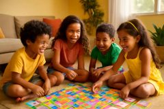 Jogos de Tabuleiro Bilíngues para Crianças: Guia Completo para Estimular o Inglês Brincando