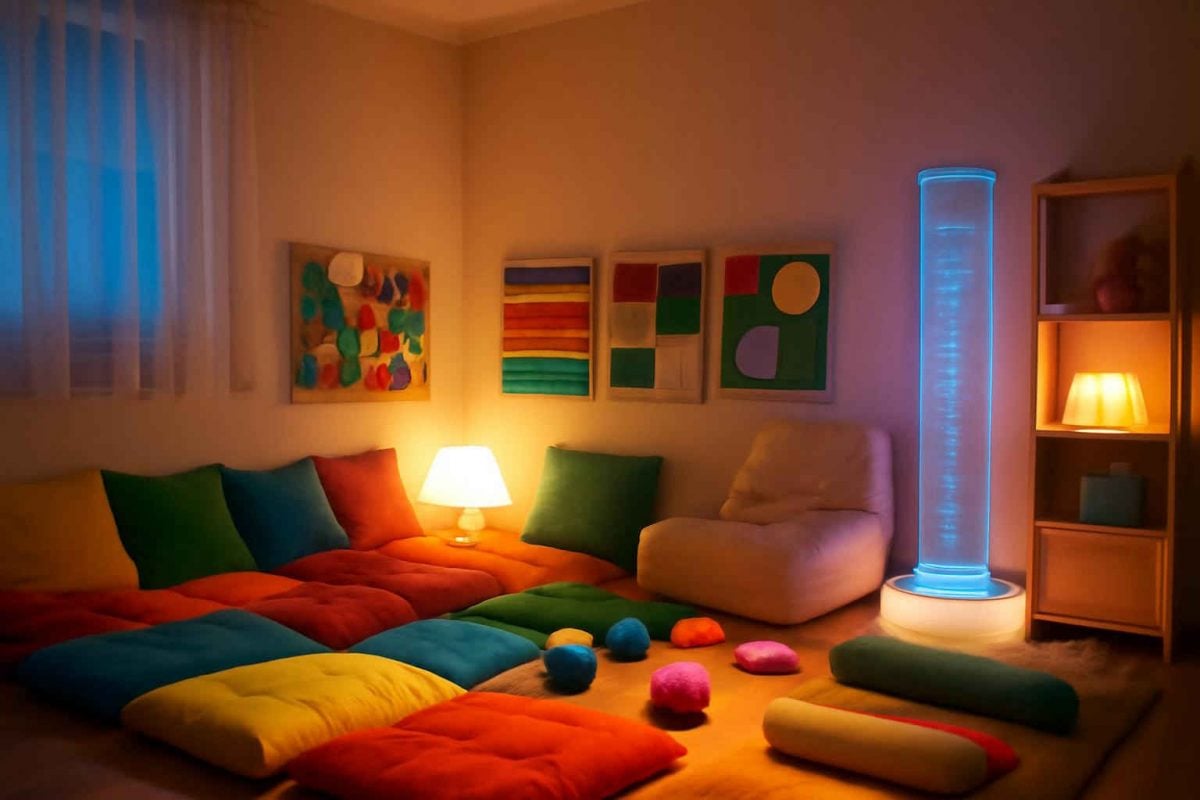 Como montar ambientes multisensoriais em casa para crianças com TDAH e Dislexia