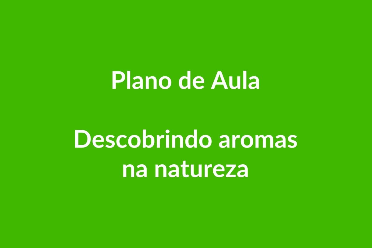 Plano de Aula – Descobrindo Aromas na Natureza – Educação Infantil – BNCC