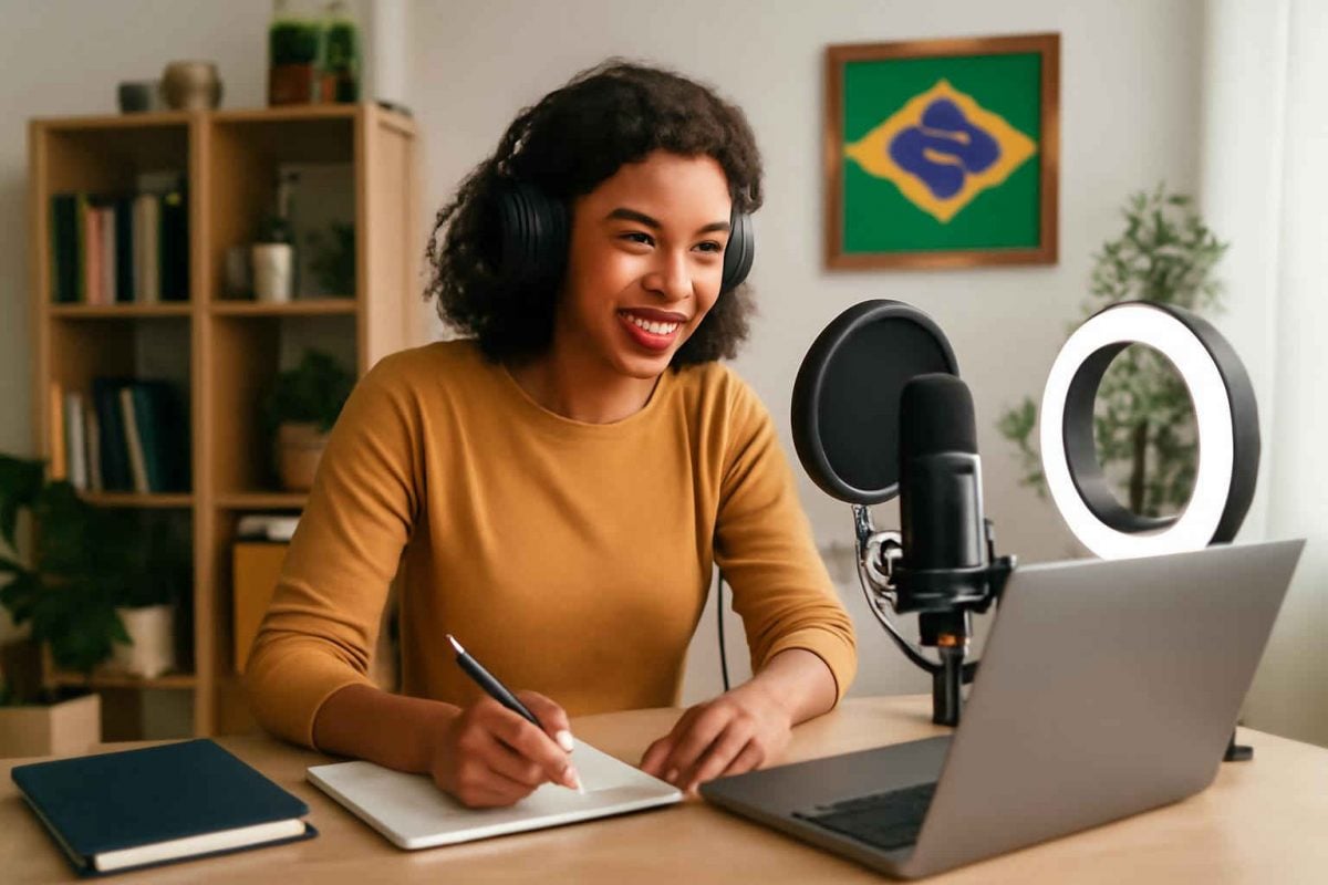 Como criar um podcast educativo: guia completo de equipamentos e produção