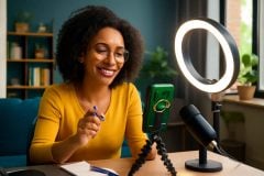 Como escolher o melhor suporte para smartphone para aulas online