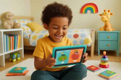 Como escolher o tablet infantil ideal para aprendizado bilíngue em casa