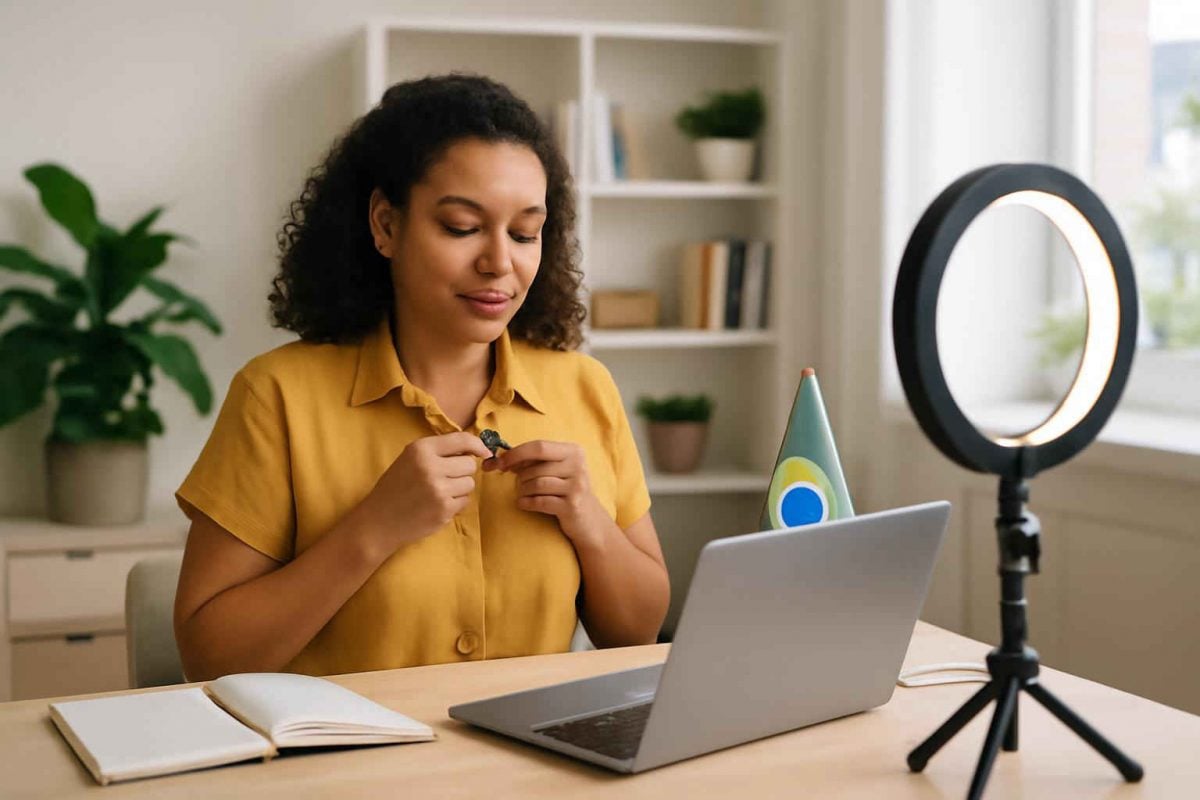 Como Escolher e Usar um Microfone de Lapela para Aulas Online