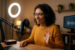 Como montar um home studio de áudio para aulas online: guia completo