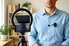Como montar um mini estúdio de vídeo para aulas online em casa