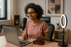 Como escolher e configurar uma interface de áudio USB para aulas online