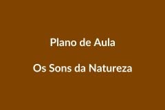 Plano de Aula BNCC – Os Sons da Natureza – Educação Infantil